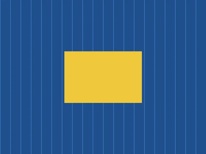 Yellow rectangle on a blue grid